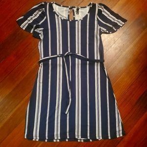 ALYA striped dress